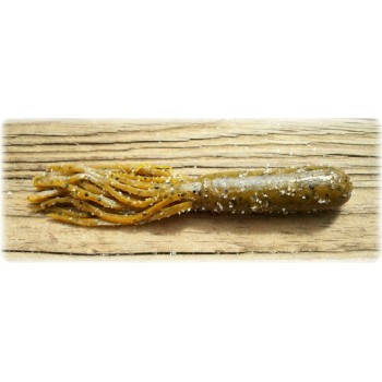 "Performance Series" Tube Bait - Greenpumpkin Brown 4" (10 Pack) "Performance Series" Tube Bait - Greenpumpkin Brown 4" (10 Pack)