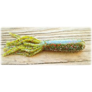 "Performance Series" Tube Bait - Greenpumpkin Red 4" (10 Pack) "Performance Series" Tube Bait - Greenpumpkin Red 4" (10 Pack)