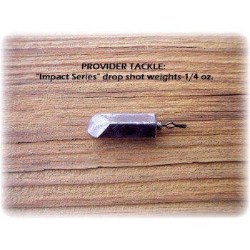 "Impact Series" Drop Shot Weights - 1/4oz, 12pk "Impact Series" Drop Shot Weights - 1/4oz, 12pk