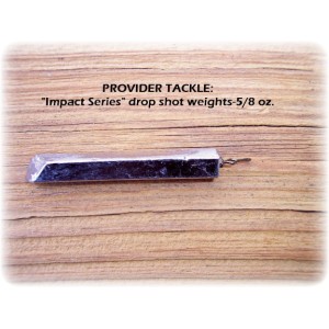 "Impact Series" Drop Shot Weights - 5/8oz, 6pk "Impact Series" Drop Shot Weights - 5/8oz, 6pk