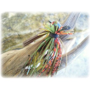 "Redemption Series" Finesse Jig - Red Olive "Redemption Series" Finesse Jig - Red Olive