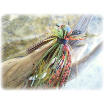 "Redemption Series" Finesse Jig - Red Olive "Redemption Series" Finesse Jig - Red Olive