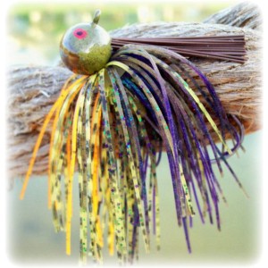 "Rapture Series" Football Jig - Bluegill "Rapture Series" Football Jig - Bluegill