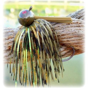 "Rapture Series" Football Jig - Chartreuse Craw "Rapture Series" Football Jig - Chartreuse Craw