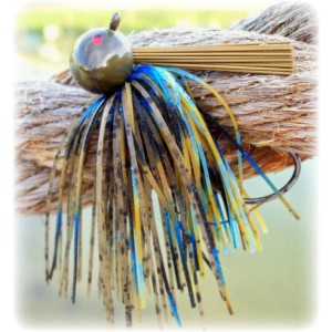 "Rapture Series" Football Jig - Molting Craw "Rapture Series" Football Jig - Molting Craw