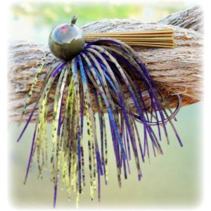 "Rapture Series" Football Jig - Purple Pickle "Rapture Series" Football Jig - Purple Pickle