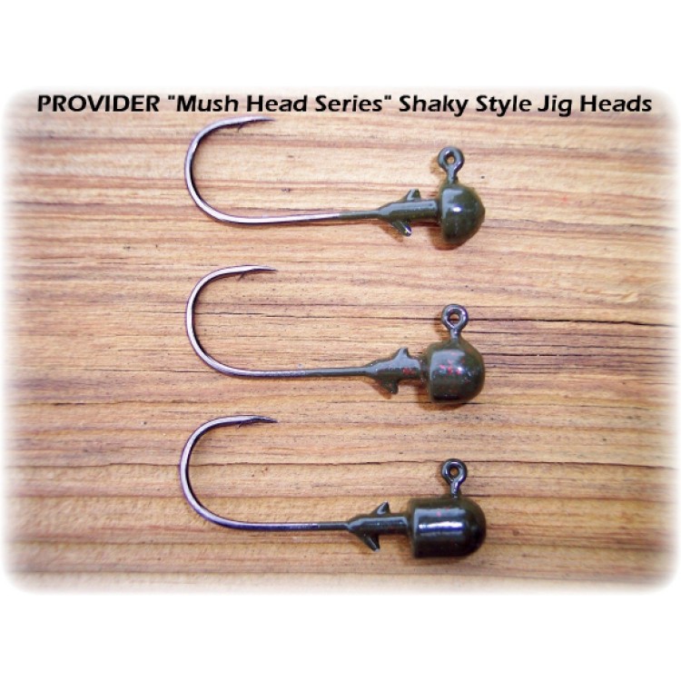 "Mush Head Series" Jig Heads - 1/8oz, 12pk "Mush Head Series" Jig Heads - 1/8oz, 12pk
