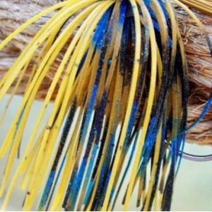 Custom Jig Skirt - Blue Baby Pooh (2 Pack) Custom Jig Skirt - Blue Baby Pooh (2 Pack)