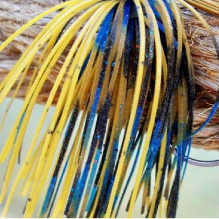 Custom Jig Skirt - Blue Baby Pooh (2 Pack)