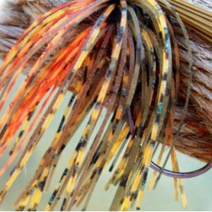 Custom Jig Skirt - Ozark Orange (2 Pack) Custom Jig Skirt - Ozark Orange (2 Pack)