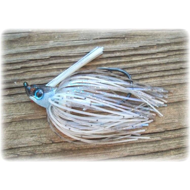 "Cut 'n Edge" Swim Jig - Blue Shad