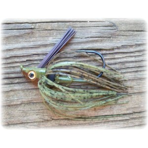 "Cut 'n Edge" Swim Jig - Camo Craw "Cut 'n Edge" Swim Jig - Camo Craw