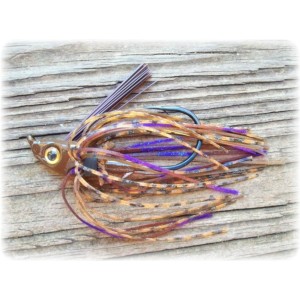 "Cut 'n Edge" Swim Jig - PB&J "Cut 'n Edge" Swim Jig - PB&J