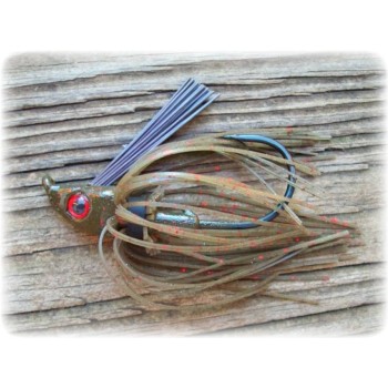 "Cut 'n Edge" Swim Jig - Watermelon Red "Cut 'n Edge" Swim Jig - Watermelon Red